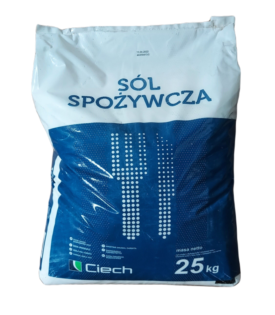 Sól Spożywcza (Chlorek Sodu) Warzona 25kg – Center Group