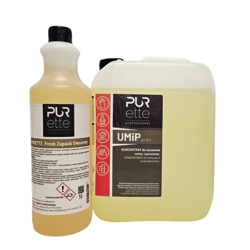 Zestaw do usuwania mchu i porostów PURETTE UMiP +  zapach PURETTE FRESH